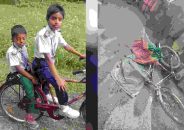 ভাইয়ের সঙ্গে বাইসাইকেলে স্কুলে যাচ্ছিল আরাফাত, ট্রাকচাপায় মৃত্যু