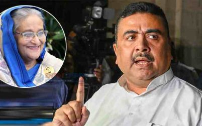 হাসিনার মৃত্যুদণ্ডের রায় দেওয়া হয়েছে পাকিস্তানের নির্দেশে, এটি কার্যকর হবে না: শুভেন্দু