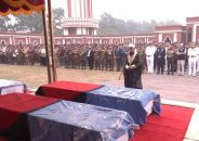 শান্তিরক্ষী মিশনে শহীদ ৬ বাংলাদেশি সেনার জানাজা সম্পন্ন