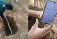 কবর থেকে ভেসে এলো রিংটোন, খুঁড়ে মিলল মোবাইল!