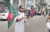 ভারতীয় দূতাবাসে ঘৃণা জানাতে একা হেঁটে রাশেদ প্রধানের যাত্রা