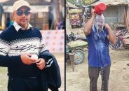 দুধ দিয়ে গোসল করে বিএনপি নেতার পদত্যাগ