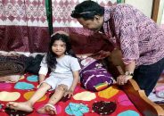 বাড়িতে ফিরেছে ফাইজা, জানে না বেঁচে নেই পরিবারের আর কেউ