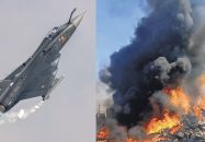 রানওয়ে থেকে ছিটকে পড়ে দুমড়ে-মুচড়ে গেল ভারতের যুদ্ধবিমান তেজস