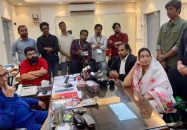 মির্জা আব্বাসের বাসায় মেঘনা আলম