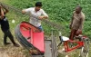 চাঁদা না পেয়ে প্রবাসীর ভবনের নির্মাণসামগ্রী লুট