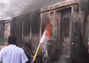 ৩ ঘণ্টার চেষ্টায় নিয়ন্ত্রণে চট্টলা এক্সপ্রেসের আগুন, পুড়ে গেছে ২ বগি