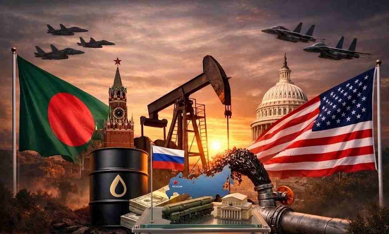 রাশিয়ার তেল কিনতে যুক্তরাষ্ট্রের অনুমতি পেল বাংলাদেশ