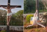 যিশুর মূর্তি ভাঙচুর ইসরাইলি সেনার, বিশ্বজুড়ে তোলপাড়