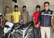 মোটরসাইকেল চুরির অভিযোগে ছাত্রদল নেতা গ্রেপ্তার
