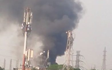 বিদ্যুৎকেন্দ্রের সাবস্টেশনে আগুন, মজুত ছিল এক লাখ লিটার তেল
