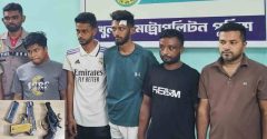 খুলনার তুষার শিকদারসহ ৫ জন ঢাকায় গ্রেপ্তার