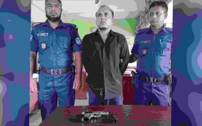 খুলনায় বিদেশি পিস্তলসহ যুবক গ্রেপ্তার