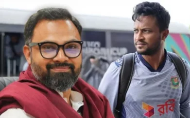 সাকিব স্বৈরাচারদের মঞ্চে উঠেছেন, তার দেশে ফেরার কোনো সুযোগ নেই’