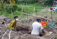 গাইবান্ধায় দাফনের তিন মাস পর কবর থেকে বৃদ্ধের মরদেহ উত্তোলন
